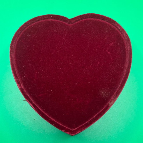 Storage case used, heart-shaped, diameter 11cm