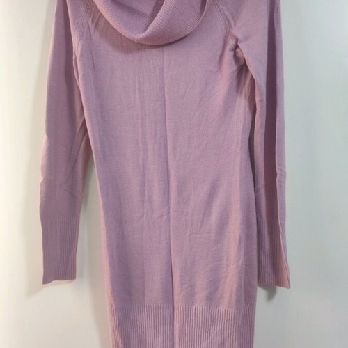 Pink wool dress large like new