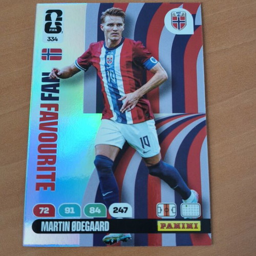 Panini Adrenalyn XL World Cup 2026 Martin Odegaard card like new