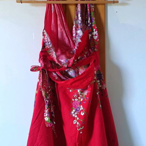 Sakura dress like new, Japanese style jinbei/yukata, cotton