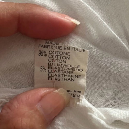 Dress used small white with lining