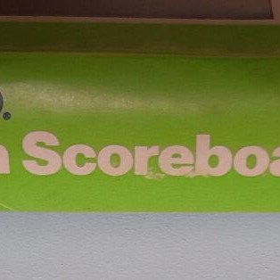 Subbuteo stadium scoreboard