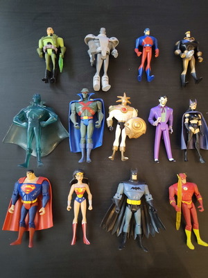 Συλλογή Justice League Unlimited με 13 φιγούρες Mattel