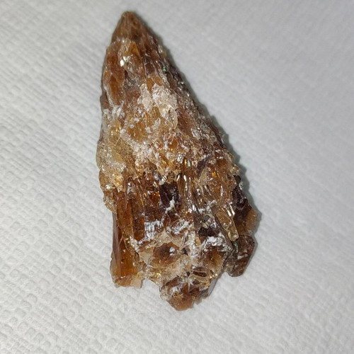 Raw natural amber 38g used, collectible mineral
