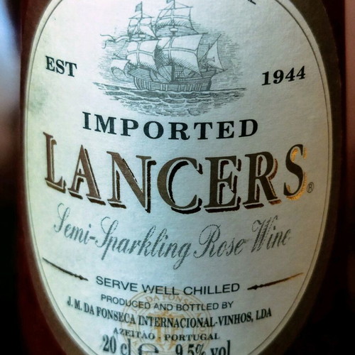 Lancers Rose Mignon wine like new, 2 bottles 20 cl, vintage 2002