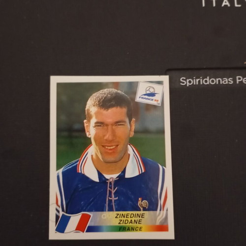 Zinedine Zidane World Cup 1998 sticker number 164