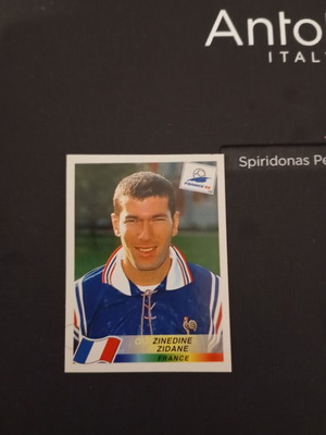 Zinedine Zidane World Cup 1998 sticker number 164