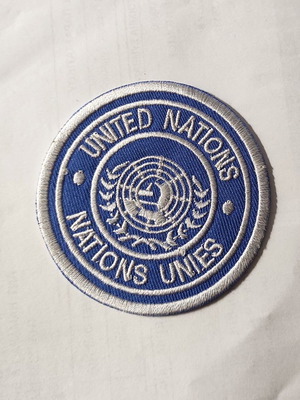 United Nations Embroidered Patch new