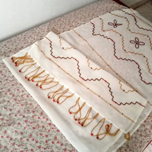 Handmade Semes with Beaded Embroidery and Tassels, New
