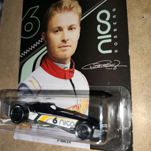 Hot Wheels Diecast Nico Rosberg F1 Car Set of 3 New