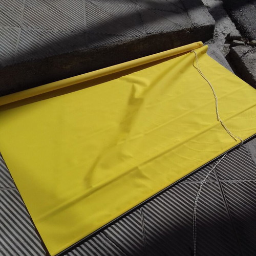 Curtain Story Roller used, yellow, sizes 180x250, 163x250, 100x250 cm