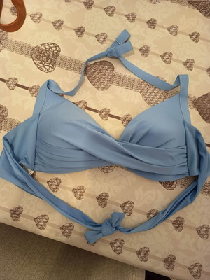 Γυναικείο μαγιό σουτιέν Calzedonia No 90B σαν καινούργιο, τιρκουάζ