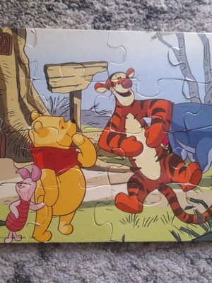 Παζλ Γουίνι με 16 κομμάτια educa σαν καινούργιο, ξύλινο