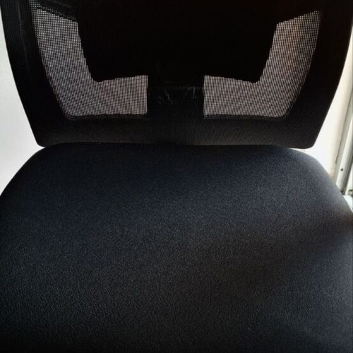 SATO office chair like new with mesh back and adjustable lumbar support