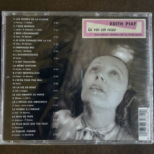 Edith Piaf La Vie En Rose CD 1935-1951, All Stars Series