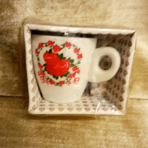 Coffee mug "Thank You" new from Indonesia