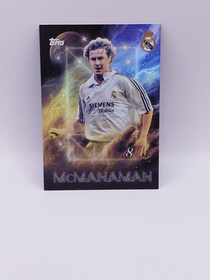2025-26 Topps Los Blancos Steve McManaman Intergalacticos card like new