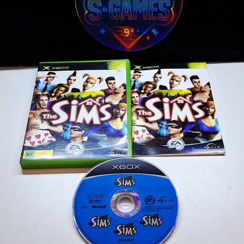 The Sims Xbox game used with scratches