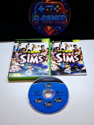 The Sims Xbox game used with scratches