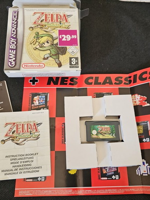 The Legend of Zelda Minish Cap παιχνίδι Game Boy Advance μεταχειρισμένο, CIB PAL έκδοση