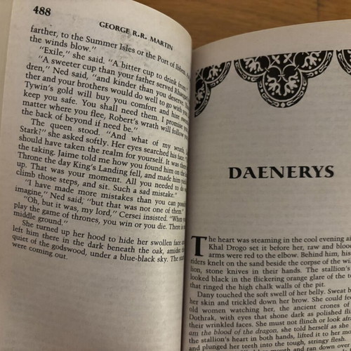 A Game of Thrones by George R.R. Martin, Bantam Books