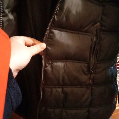 Ewinker jacket with hood like new, size M