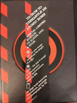 U2 How to Dismantle an Atomic Bomb CD, DVD and book used, rock