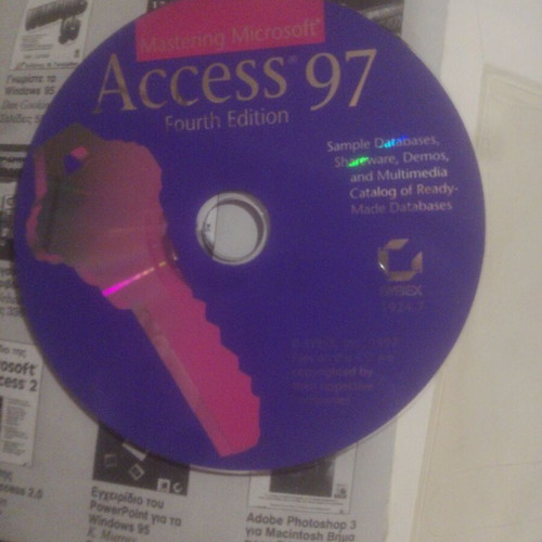 Access 97 4th edition book with CD used, Greek