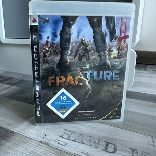Fracture PlayStation 3 like new, complete