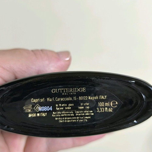 Perfume bottle used that still smells