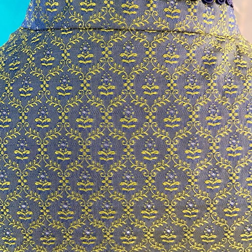 Traditional Bavarian dirndl dress new with blue and yellow apron