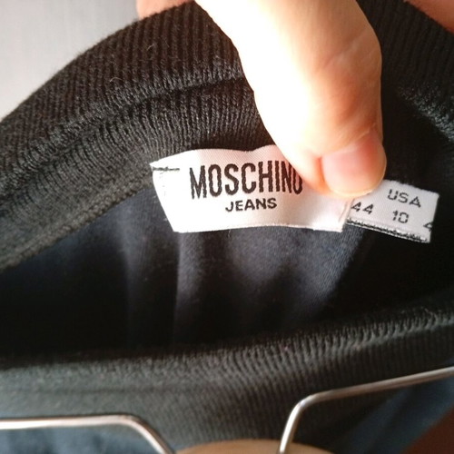 Moschino Jeans black skirt new, cotton, size XXL