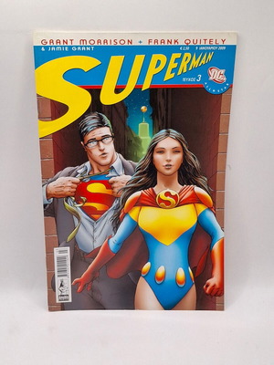 All Star Superman #3 comic book used, Greek