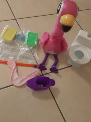 Διαδραστικό φλαμίνγκο Little Live Pets της Giochi Preziosi, σαν καινούριο