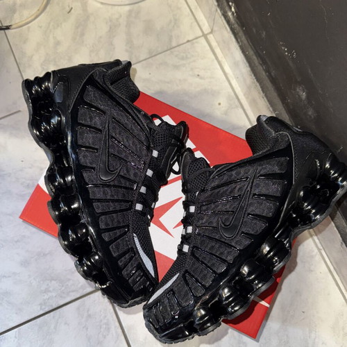 Nike Shox TL sneakers new, black and silver, size 42