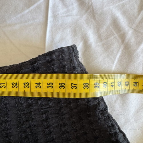 Reserved black mini skirt size 38 medium like new