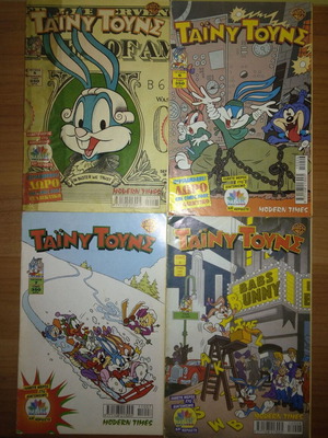 Τεύχη Tiny Toons Modern Times μεταχειρισμένα 5-8, 1998