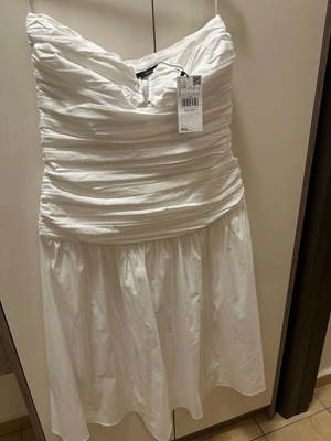 new price! strapless dress mango large new.