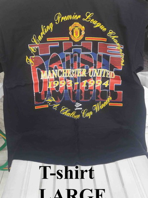 Manchester United тениска колекционерска Double 1993-4 нова