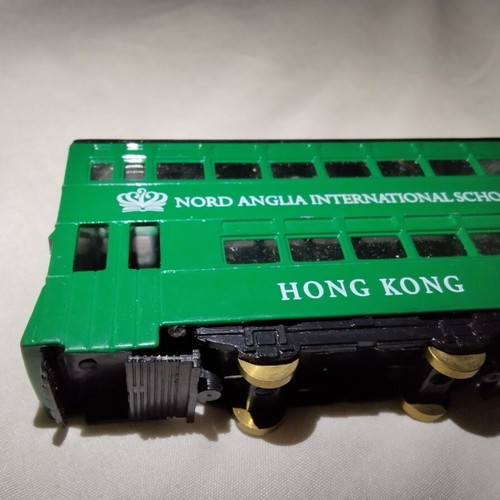 Hong Kong double-decker tram model toy used, Nord Anglia International School