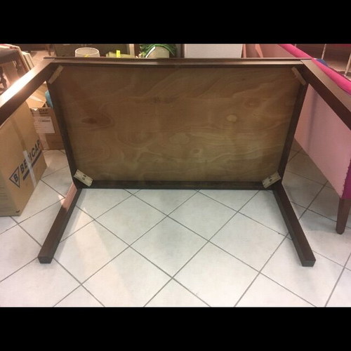 Solid wood table new, dimensions 1.50x90x74 cm