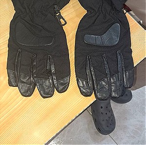 Γάντια moto 3 εποχών (Cordura / Δέρμα).