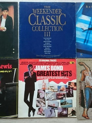 Records used, sold all together or individually
