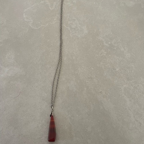Vintage Atelier necklace like new, brown