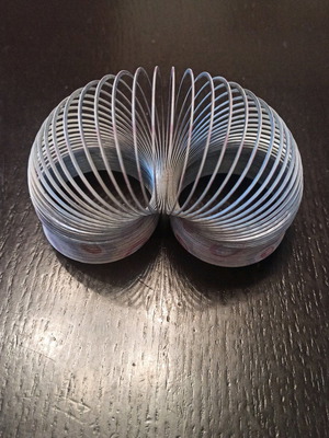 Spring toy used, metal