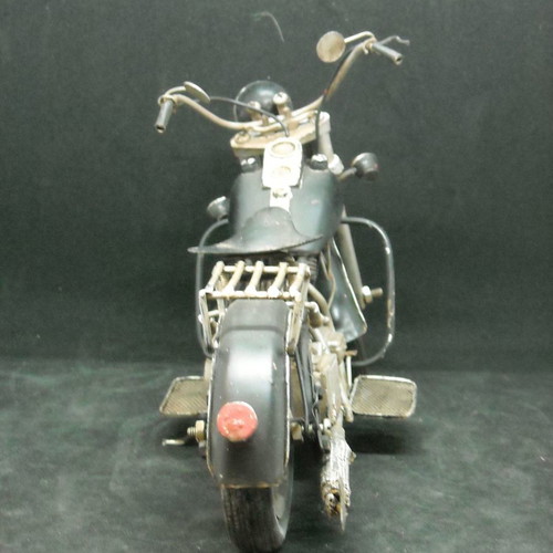 Decorative vintage Harley Davidson type motorcycle used, small