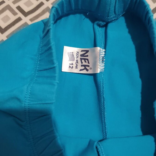 Nek Kids Wear Capri pants for girls, blue, age 12