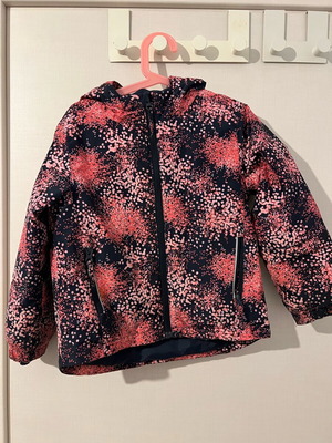 Children's waterproof windproof jacket used for girl 4-6 years Esmara