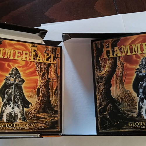 HammerFall Glory To The Brave and Dimmu Borgir Abrahadabra box set
