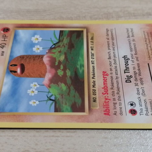 Pokémon Diglett Evolutions 2016 card new